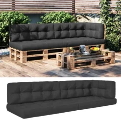 Coussin Palette Premium Lot De 5 Gris -Pas Cher Zen Repos Magasin 024a488c6c754652af45740f2c564bb5