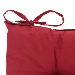 Galette De Chaise Rouges En Lot De 4 -Pas Cher Zen Repos Magasin 0841bf8cf9c94b5a92e09399214b39a5