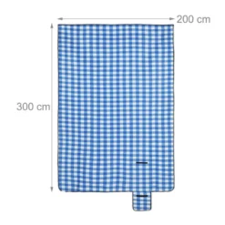Couverture Pique-nique XXL Carreaux Bleu -Pas Cher Zen Repos Magasin 0a5e5050af2b4c4ca8950cf73ae0cd74