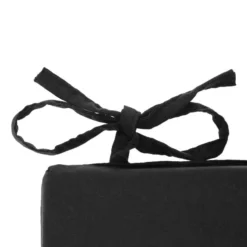 Galette De Chaise Noire En Lot De 4 -Pas Cher Zen Repos Magasin 0d334bb5acb24d1fbddd4e6631d42722