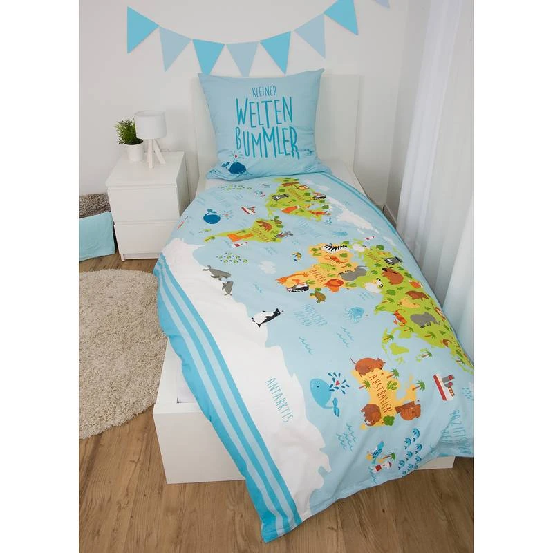 Herding Parure De Lit Planisphère 4 Herding Parure De Lit Planisphère – Image 2