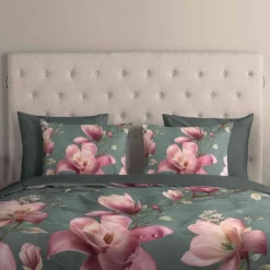 Parure De Lit En Coton Renforcé Magnolia -Pas Cher Zen Repos Magasin 1000381516 230418 030 DETAILS P000000001000381516