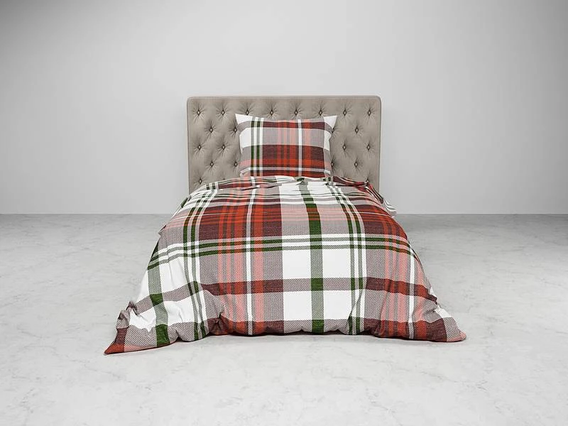 Parure De Lit En Flanelle De Coton Kabil 5 Parure De Lit En Flanelle De Coton Kabil – Image 3