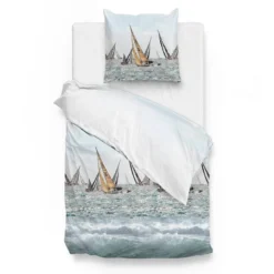 Parure De Lit En Satin Mako Kacie