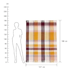 Plaid ABERDEEN -Pas Cher Zen Repos Magasin 1000405883 230927 500 SKETCH DETAILS P000000001000405883 sketch