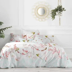 Sakura Housse De Couette 240x220 Cm -Pas Cher Zen Repos Magasin 10bbc1d703a34110ba1417d12b8017bb