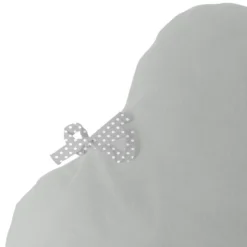 Basic Nube Tour De Lit Forme 60x40 Cm Gris -Pas Cher Zen Repos Magasin 1421f400eb1243848510112b37dfe6c4