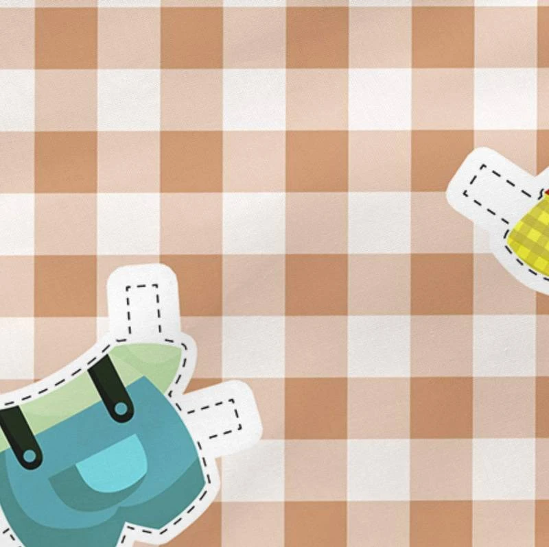 Piggys Vichy Taie D'oreiller 5 Piggys Vichy Taie D'oreiller – Image 3