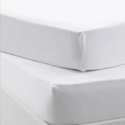 Lot De 2 Drap Housse Coton Biologique -Pas Cher Zen Repos Magasin 1b7d4442f6a5441a811d5178e092c8d6