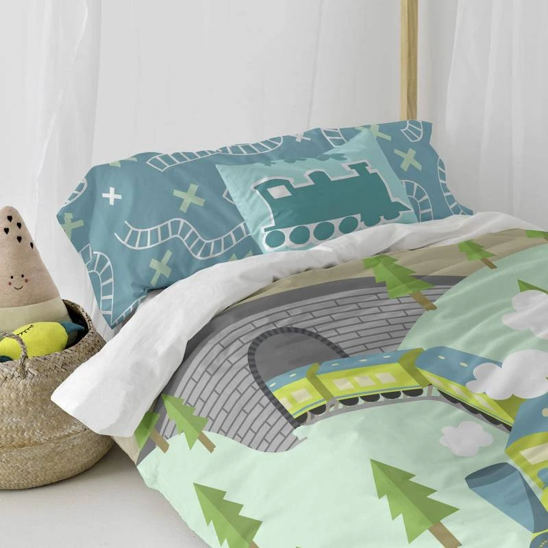 Train Parure Housse De Couette 155x220 7 Train Parure Housse De Couette 155x220 – Image 5