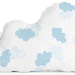 Basic Clouds Tour De Lit Forme 60x40 Cm Bleu