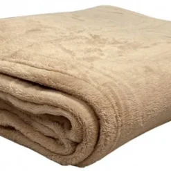 Plaid Polaire Rose 180x220cm Lichen 6538