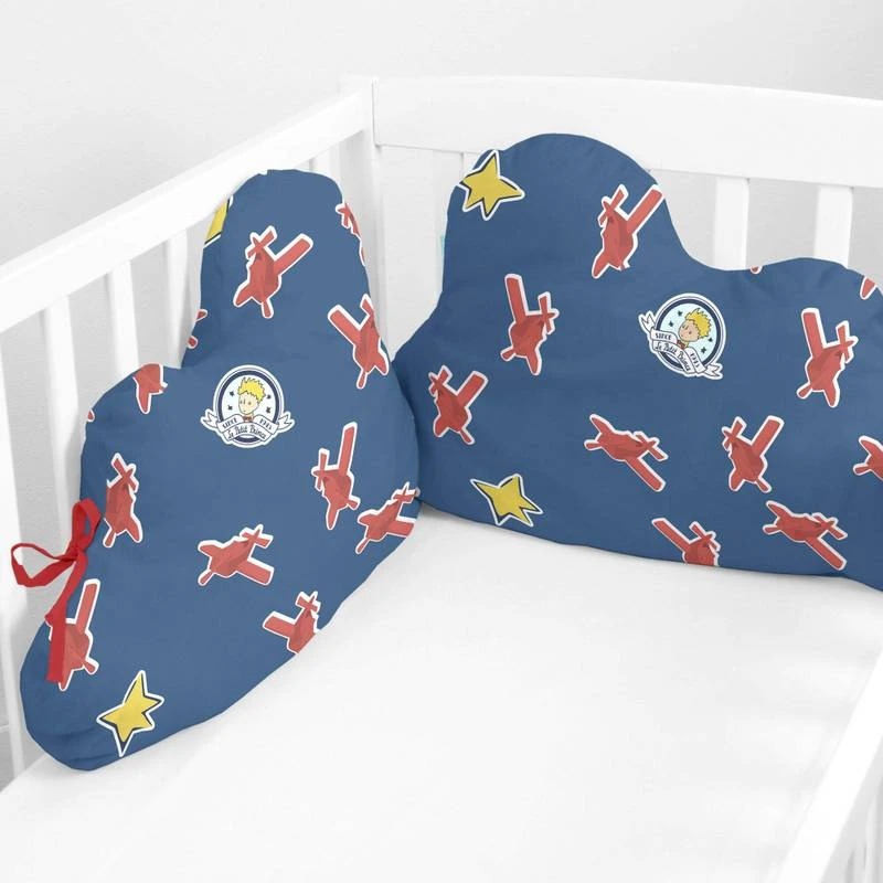 Son Avion Tour De Lit Forme 60x40 Cm 4 Son Avion Tour De Lit Forme 60x40 Cm – Image 2