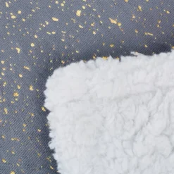 Plaid Gris Points Dorés En Lot De 5 -Pas Cher Zen Repos Magasin 1e2f5945ab2d4404b266ee246ef6e1a5