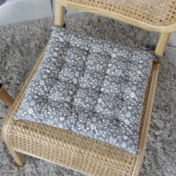 DODO Galettes De Chaises Coton Gris 7 DODO Galettes De Chaises Coton Gris -Pas Cher Zen Repos Magasin 24e13efe3211443ba1de0b8bdae1ddb4