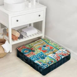 Coussin De Sol Exotique Persan Velours -Pas Cher Zen Repos Magasin 24e914a8d13043838f2fc13df1247b5c