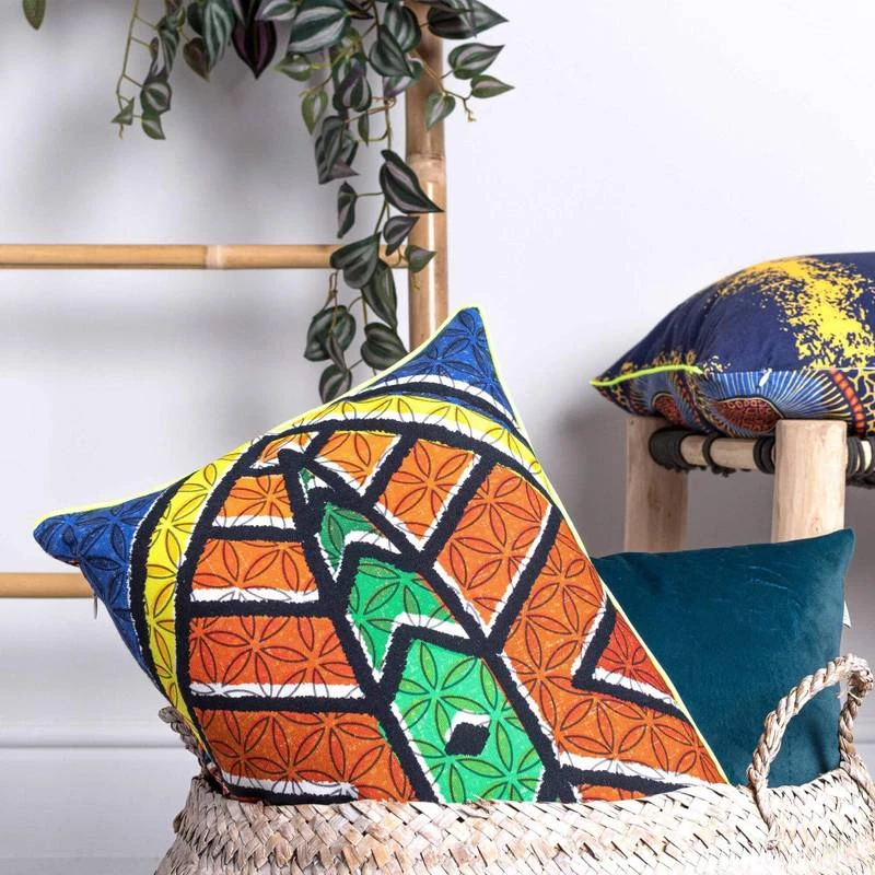 Kiteng Housse De Coussin Décoratif 50x30 4 Kiteng Housse De Coussin Décoratif 50x30 – Image 2