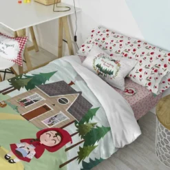 Red Riding Hood Set Housse Couette 15520 -Pas Cher Zen Repos Magasin 2adeaddc51084b7e95e967b90601862d