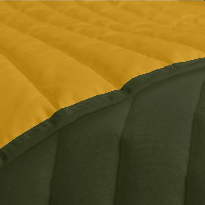 Basic Dash Couvre-lit 240x260 Cm Olive Verte 6 Basic Dash Couvre-lit 240x260 Cm Olive Verte – Image 4