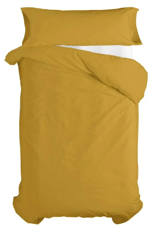 Basic Set Housse Couette 15520 Moutarde 3 Basic Set Housse Couette 15520 Moutarde