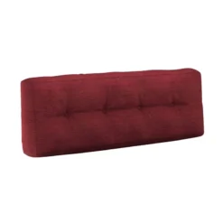 Coussin Dossier Premium Rouge
