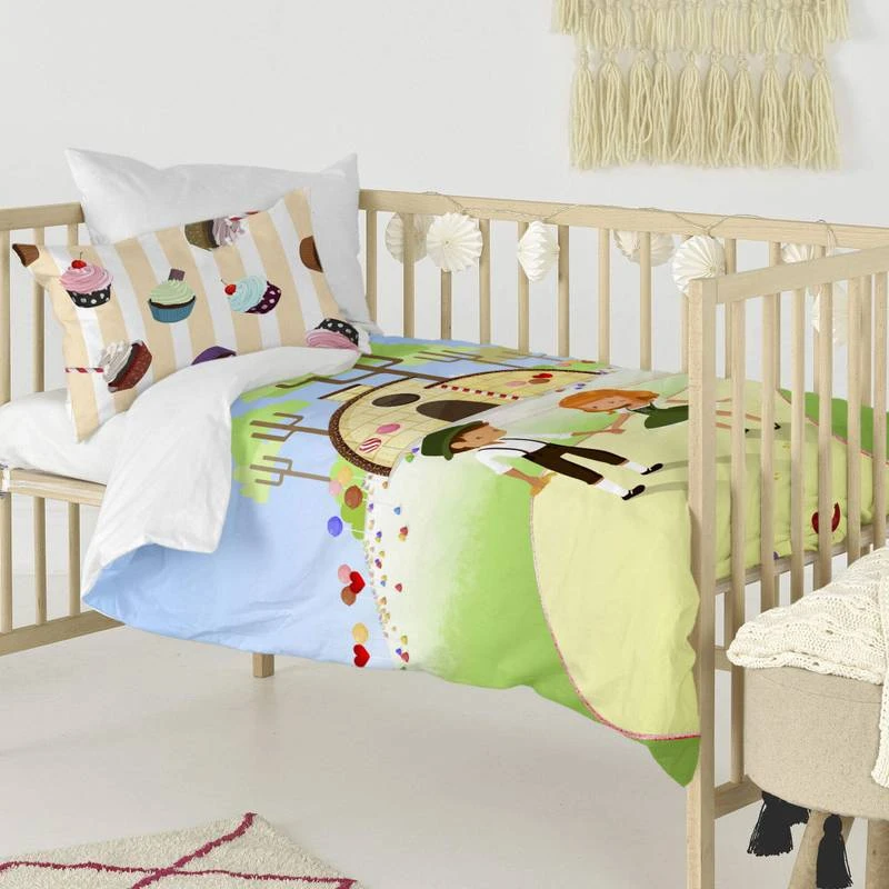 Candy House Set Housse Couette 100x135 4 Candy House Set Housse Couette 100x135 – Image 2