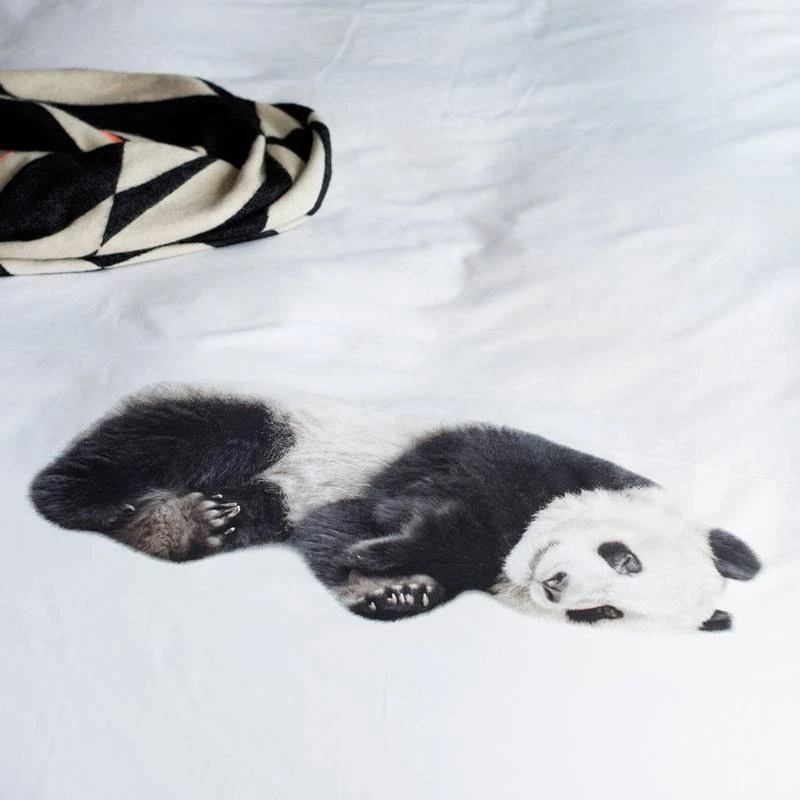 Snurk Parure De Lit Panda- 1 Personne 140x200 6 Snurk Parure De Lit Panda- 1 Personne 140x200 – Image 4