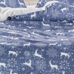 Parure RENNE Bleu -Pas Cher Zen Repos Magasin 37b5e44a44fb419880f5cbd45fe070e2