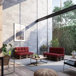 Coussin Palette Premium Lot De 2 Taupe -Pas Cher Zen Repos Magasin 3f92fcb368b64dc1a33fd592128a7e02