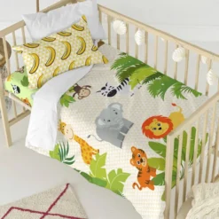 Wild Set Housse Couette Berceau 100x120 -Pas Cher Zen Repos Magasin 44eb0e032b0c40ce95ae3317f8196def