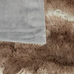 2x Plaids Fausse Fourrure En Brun -Pas Cher Zen Repos Magasin 492e0f2c62d34d88a71ece01d5ab78d0