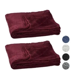 2x Couvertures Plaid Géant Polaire Noir 38 2x Couvertures Plaid Géant Polaire Noir -Pas Cher Zen Repos Magasin 4b609d79dce347d890b926c465fd13a5