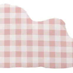 Basic Vichy Coussin 60x40 Cm Rose