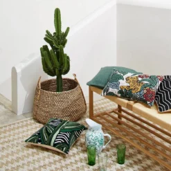 Housse De Coussin TIGRIS -Pas Cher Zen Repos Magasin 5573479ff1184fed93b35d40b07dfa2f