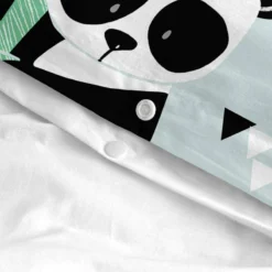 Panda Garden Blue Housse Couette 15520 -Pas Cher Zen Repos Magasin 5b5e429e0b164c91b26f60ab9f567b77