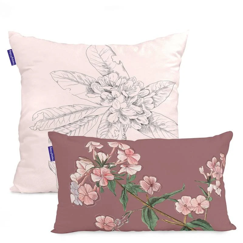Blooming Housse De Coussin (2er Set) 3 Blooming Housse De Coussin (2er Set)