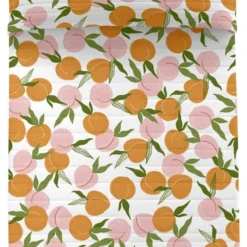Peach Fruits Couvre-lit 250x260 Cm