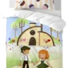 Candy House Set Housse Couette 100x135
