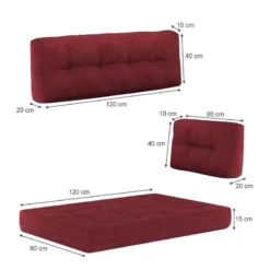 Coussin Palette Premium Lot De 5 Gris -Pas Cher Zen Repos Magasin 669a205405b340e1901bf18ab15eb8be