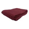 Plaid Rouge 130x170cm Coton Effet Gaufré -Pas Cher Zen Repos Magasin 6cf72e26d42146c287fdf76158dbfb9a
