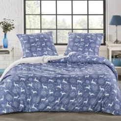 Parure RENNE Bleu -Pas Cher Zen Repos Magasin 6d5e1b9351894588a0a1ef2e0f3f2acc