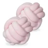 2x Coussins En Noeud Rose -Pas Cher Zen Repos Magasin 71a812d342424d898095fe14e340632c