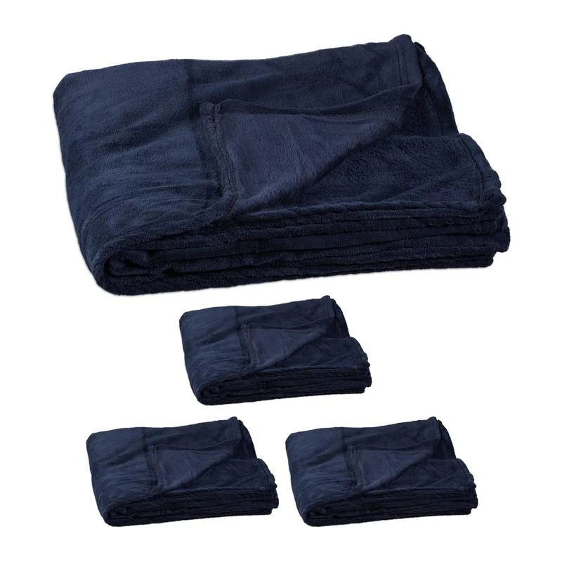 4x Couvertures Plaid Géant Polaire Gris 11 4x Couvertures Plaid Géant Polaire Gris – Image 9