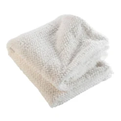 Plaids Douceur Polaire Polyester Naturel