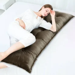 Grand Coussin De Lit Décoratif, Velours -Pas Cher Zen Repos Magasin 79bcdc7f11ea4064bbdb4fd920f081fb