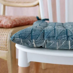 DODO Galettes De Chaises Coton Vert -Pas Cher Zen Repos Magasin 7cadfa25f4bc4d8abea9328b30437e04