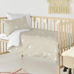 Basic Little Star Set Housse Couette 100x120 -Pas Cher Zen Repos Magasin 7e59f9223ba446928e756b7683d9db25