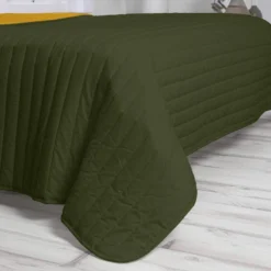 Basic Dash Couvre-lit 240x260 Cm Olive Verte 10 Basic Dash Couvre-lit 240x260 Cm Olive Verte -Pas Cher Zen Repos Magasin 8649fc1f34364876b8b5c9ce183dad3c