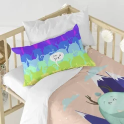 Yeti Set Housse Couette Berceau 100x135 -Pas Cher Zen Repos Magasin 88b5585719a841f3ba3da8da17b71518