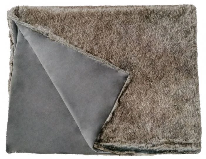 Lot 1 Plaid 1 Coussin Fausse Fourrure 5 Lot 1 Plaid 1 Coussin Fausse Fourrure – Image 3